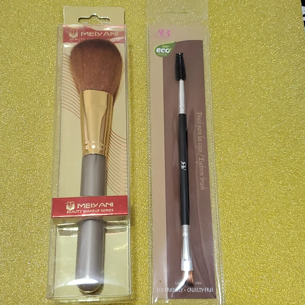 2pcs Beauty Makeup Brush